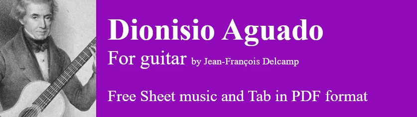 Dionisio Aguado - Free Sheet music and Tab in pdf