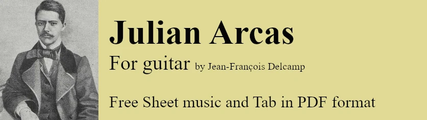Julian Arcas - Free Sheet music and Tab in pdf